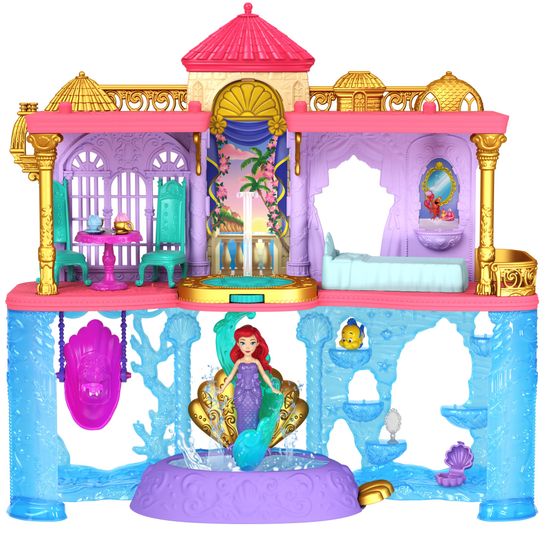 Disney Princess Little Ariel in kraljevi grad lutka (HLW95)