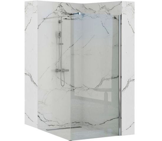 REA Stena za prhanje Aero N 90 Transparent