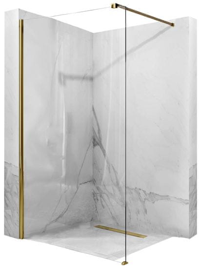 REA Stena za prhanje Aero Gold 120 Walk In