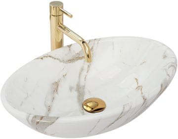 REA Pamela Aiax Shiny countertop umivalnik