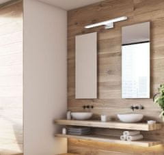 Toolight KOPALNIŠKA STENSKA SVETILKA VODILA NAD OGLEDALOM 12W 60CM APP369-1W KROM