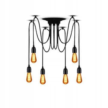 Toolight Svetilka Spider 6