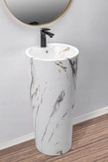 REA Samostoječi keramični umivalnik Blanka Marble Marble