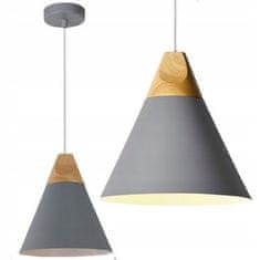 Toolight Stropna viseča svetilka Scandi A Grey
