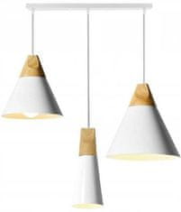 Toolight Stropna svetilka SCANDI SET CP Bela