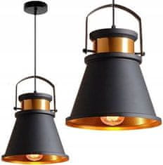 Toolight Stropna svetilka ASTI C Black