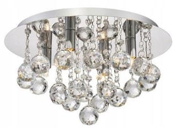 Toolight Kristalna stropna svetilka Plafond lestenec Glamour APP403-C