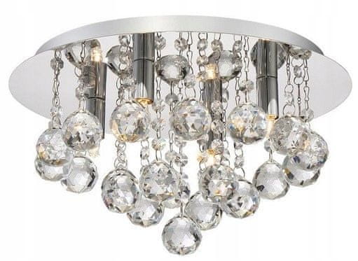 Toolight Kristalna stropna svetilka Plafond lestenec Glamour APP403-C