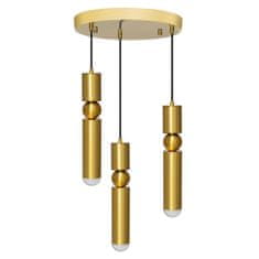 Toolight Viseča stropna svetilka APP471-3CP Golden