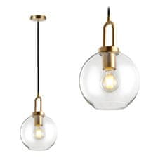 Toolight Stropna viseča steklena krogla 20cm APP629-1CP