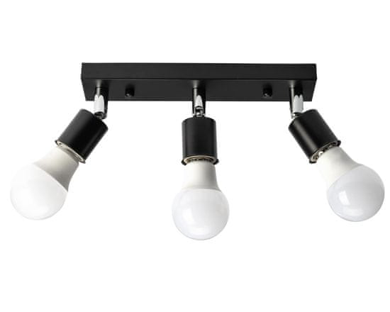 Toolight Stropni reflektor Plafond APP699-3C črn