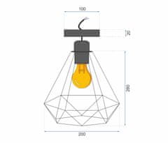 Toolight Svetilka Reno 180986D