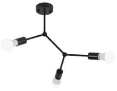Toolight KLASIČNA STROPNA SVETILKA APP736-3C Black