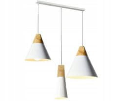 Toolight Stropna svetilka SCANDI SET CP Bela
