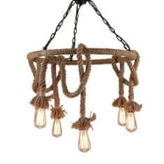 Toolight STROPNI LESTENEC OBESEK SVETILKA BOHO NIZ 5 E27 APP677-5CP