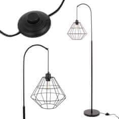 Toolight Talna stoječa svetilka APP538-1F Black