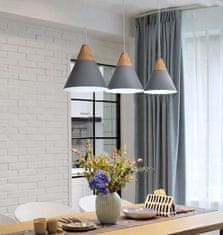 Toolight Stropna viseča svetilka Scandi A Grey