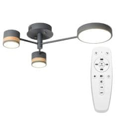 Toolight STROPNA SVETILKA SIVA APP530-3C