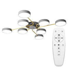 Toolight Svetilka SUFFIT LAMP APP532-8C Siva