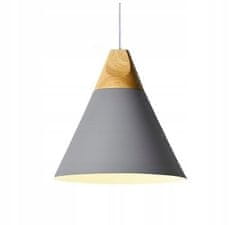 Toolight Stropna viseča svetilka Scandi A Grey