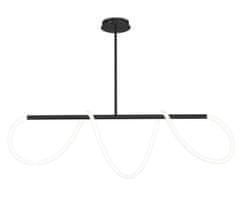 Toolight Stropna svetilka LED APP856-CP Long Black