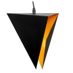 Toolight TRIKOTNA GEOMETRIJSKA STROPNA SVETILKA APP254-3CP ČRNA