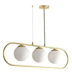 Toolight GLAMOUR VESELI SUSPENSION LAMP APP915-3CP Zlata