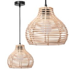 Toolight NARAVNA BOHO VISEČA STROPNA SVETILKA APP984-1CP MAJHNA