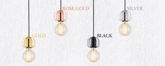 Toolight Viseča enojna stropna svetilka za mansardo APP591-1CP Black