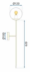 Toolight MODERN DESIGN CELLAR LIGHT 75cm APP579-1W BLACK
