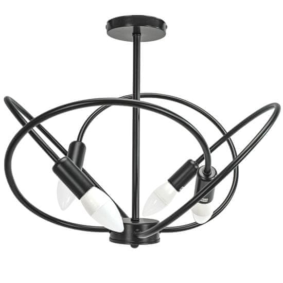 Toolight Svetilka 4 APP1093-4C Črna