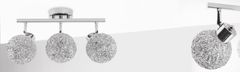 Toolight VISEČA SVETILKA GLAMUR APP672-3C KROM