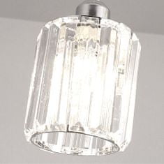 Toolight Kristalna stropna svetilka APP508-1CP Silver