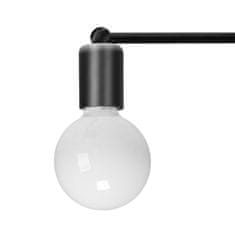 Toolight Suspended Quadruple Ceiling Lamp 392200 Black Matt