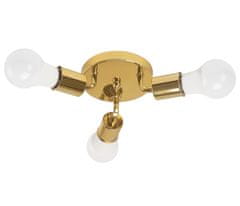 Toolight Stropna svetilka Triple Plafond Metal APP704-3C Gold