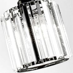 Toolight Kristalna stropna svetilka APP511-1CP Black