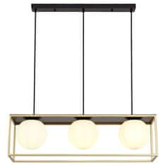 Toolight Stropna svetilka plafon Black Gold APP1164-3CP
