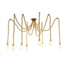Toolight Lampa Spider Rope 8