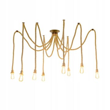 Toolight Lampa Spider Rope 8