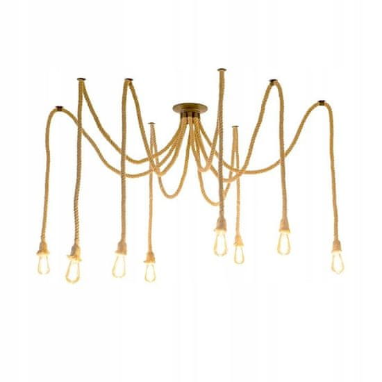 Toolight Lampa Spider Rope 8