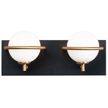 Toolight LAMPA ŚCIENNA KINKIET APP1221-2W Black