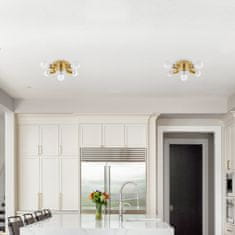 Toolight Kovinska stropna svetilka Spotlight APP708-5c Gold