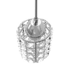 Toolight Kristalna stropna svetilka APP727-1CP Silver