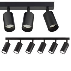Toolight Stropna svetilka APP1242-6C Black