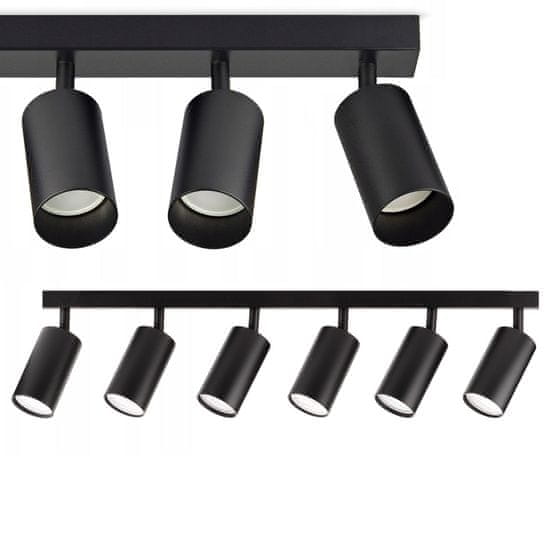 Toolight Stropna svetilka APP1242-6C Black