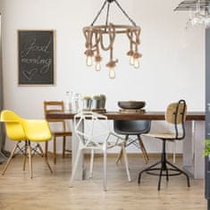 Toolight STROPNI LESTENEC OBESEK SVETILKA BOHO NIZ 5 E27 APP677-5CP