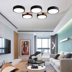 Toolight Svetilka SUFFIT LAMP APP526-5C Črna