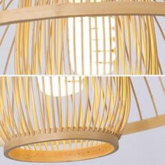 Toolight STROPNA VISEČA SVETILKA BOHO NARAVNA APP887-1CP