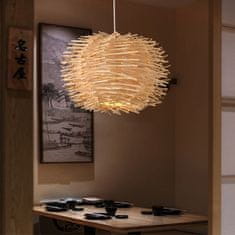 Toolight STROPNA VISEČA SVETILKA BOHO NARAVNA APP883-1CP