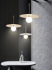 Toolight Svetilka Viseče senčilo 10cm APP939-1CP Zlato